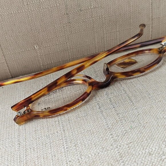 Marvel Classic Women Eyeglasses Frame Brown Tortoise Eyewear Glasses Made France - Picture 7 of 12